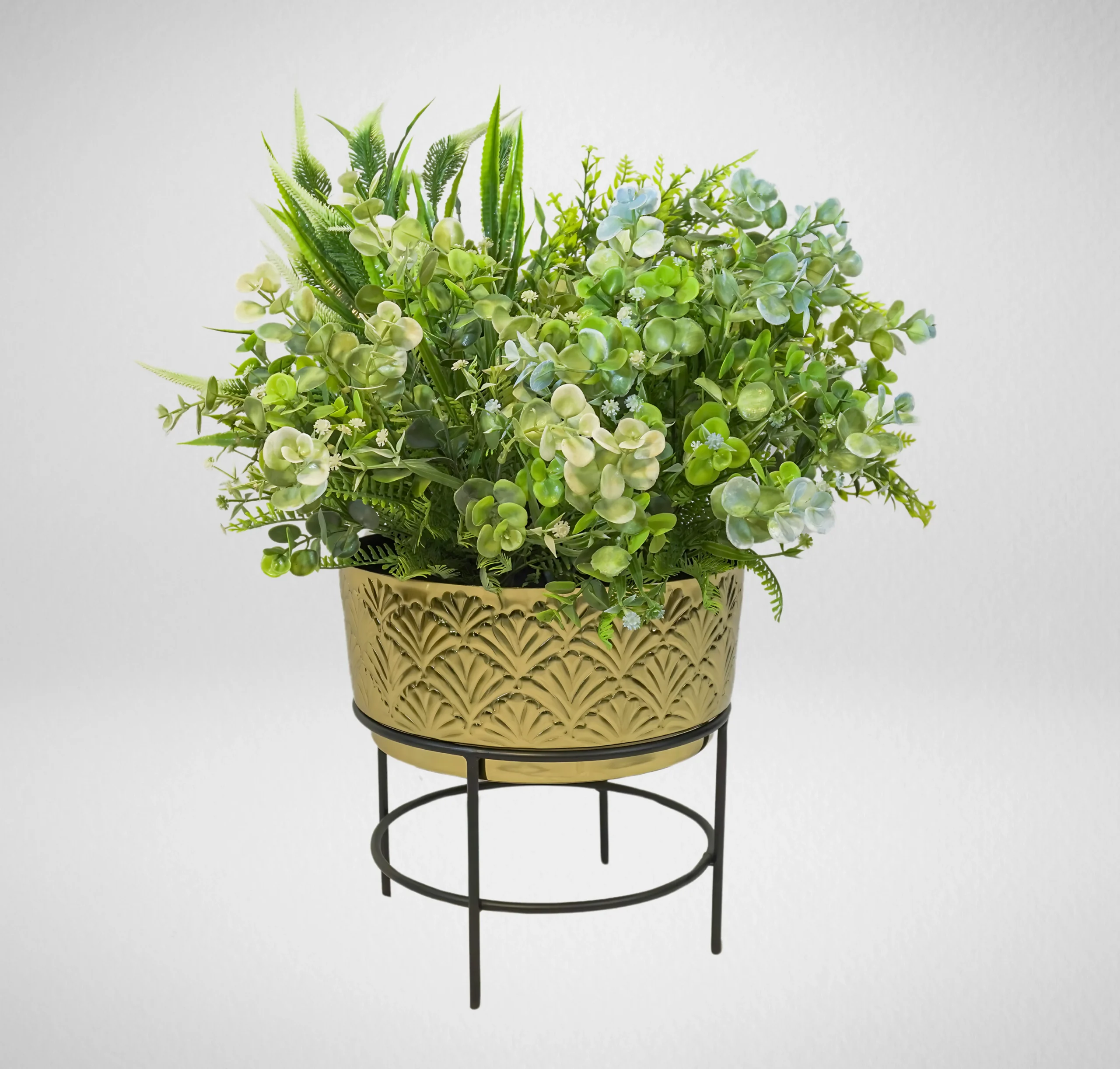 metal planter