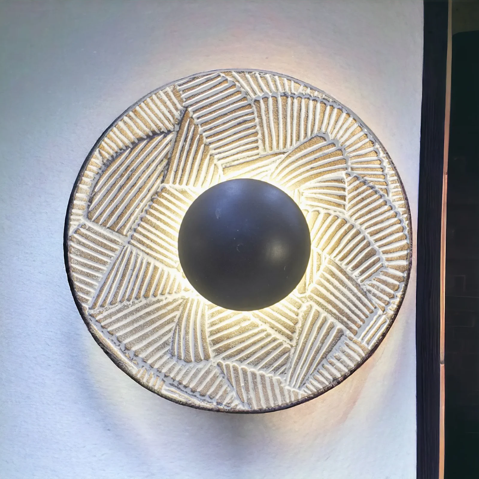 Homfye Lumena Antiqua Wall Light